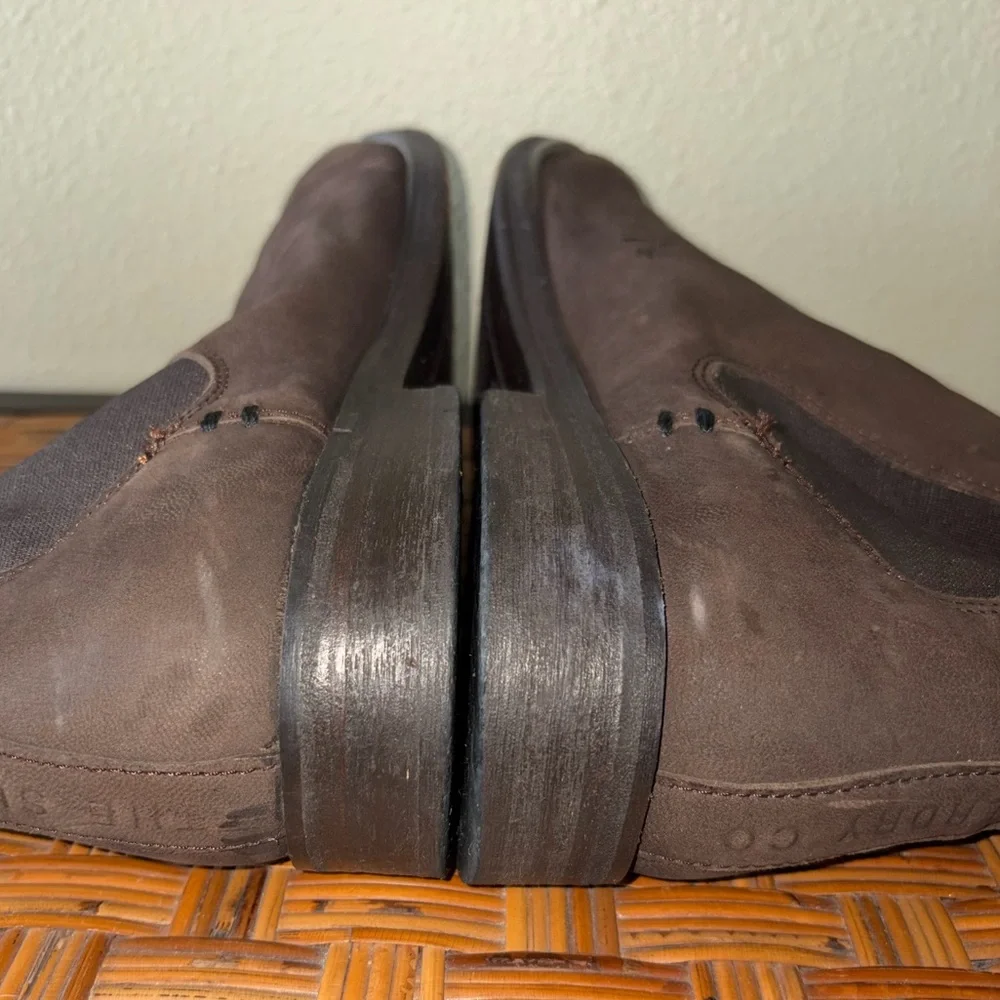 Superdry Chelsea Boots‎ Mens 9 Brown Leather Chukka Ankle Lightning Sole